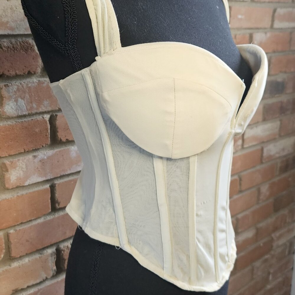 AKIRA Structured Bustier Corset Top – Size XL - Picture 6 of 8